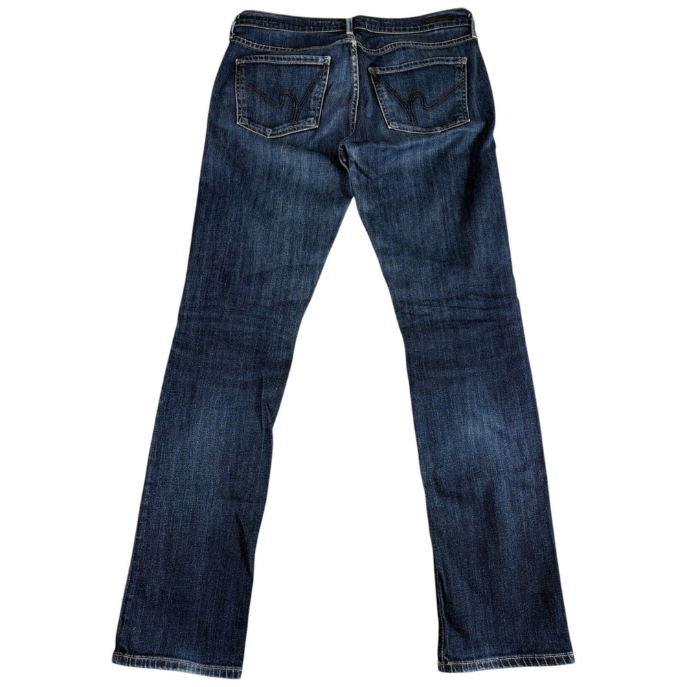 Citizens of Humanity Jeans Men 30 Dark Blue Washed Stretch Mid Rise Straight Leg - Picture 2 of 7